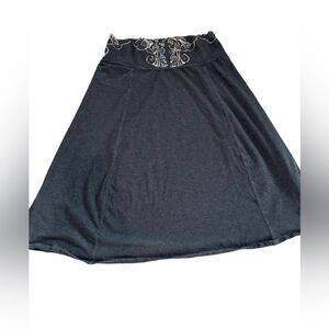 EUC Royal Robbins Skirt brown and beige Medium Hiking Casual Skirt